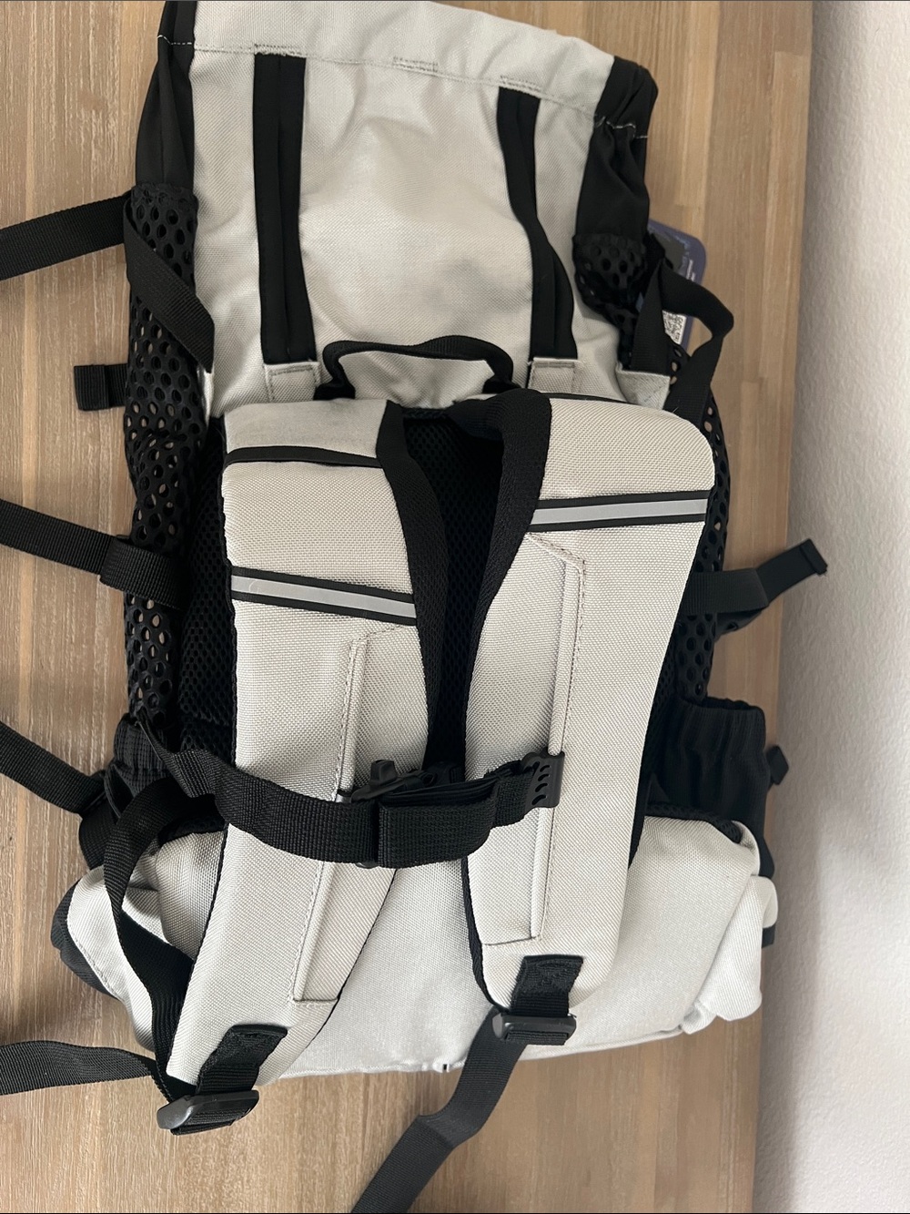 K9 Sport Sack Dog Carrier Backpack — Light Gray - Picture 2 of 7